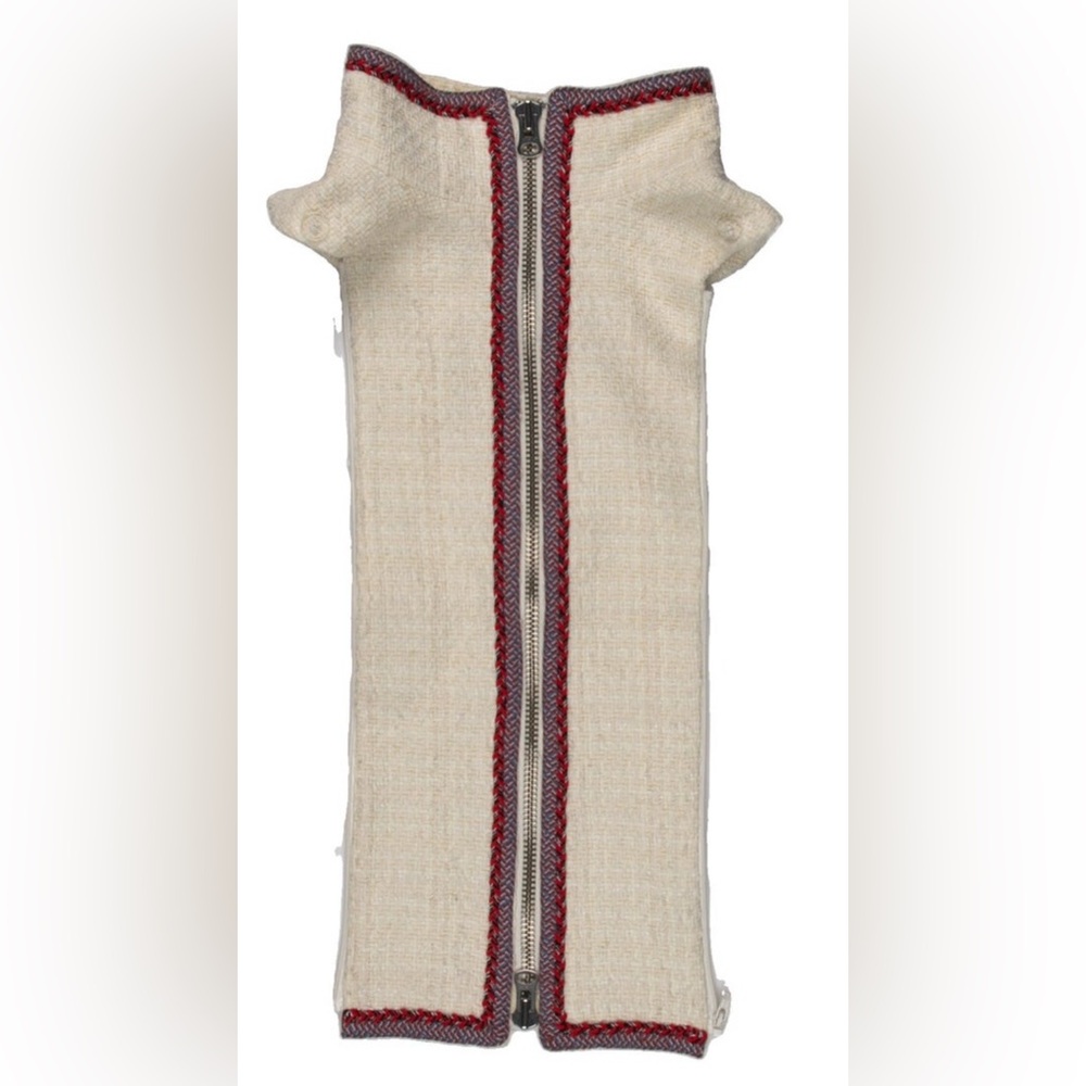 Veronica Beard Women's Sweater Knit Dickey Zipper Front